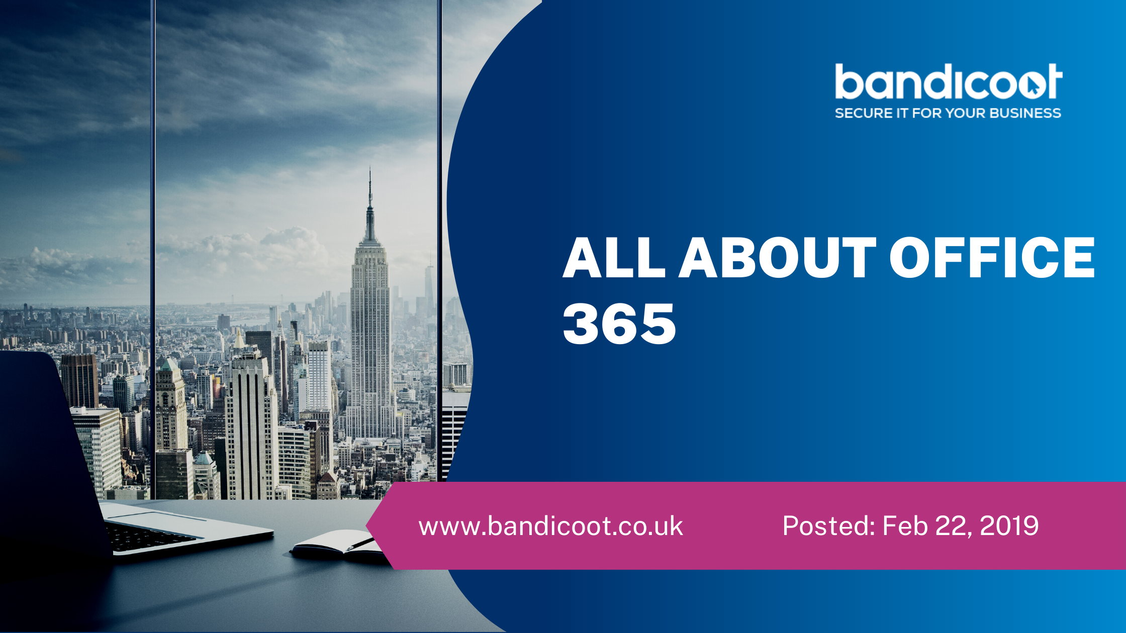 All About Office 365 Banner Bandicoot