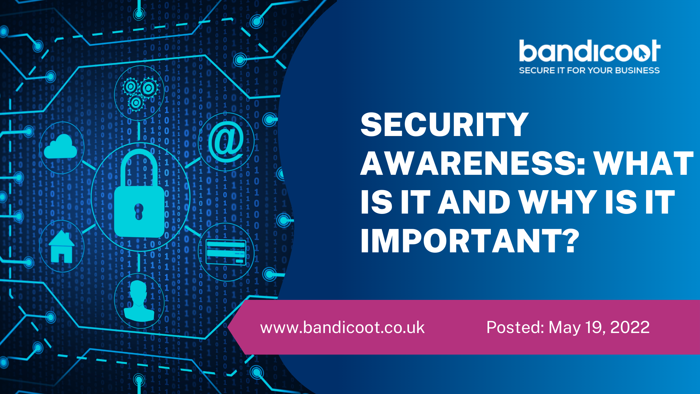Security Awareness Banner Bandicoot